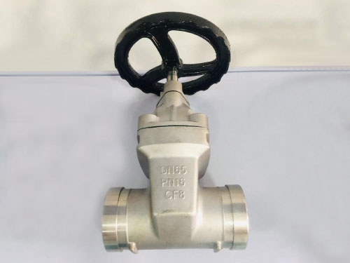 不锈钢沟槽闸阀4